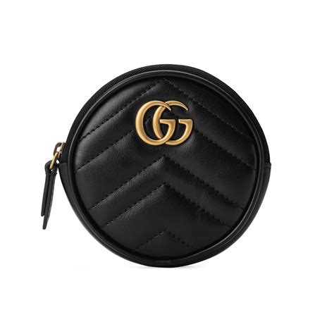 gucci purse heart on back|Gucci coin purse black.